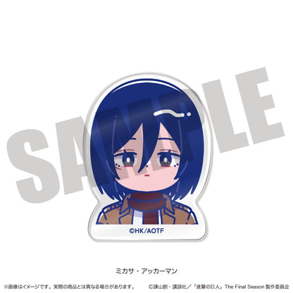 TVアニメ『進撃の巨人』 にゅ〜とろ お顔クリップ