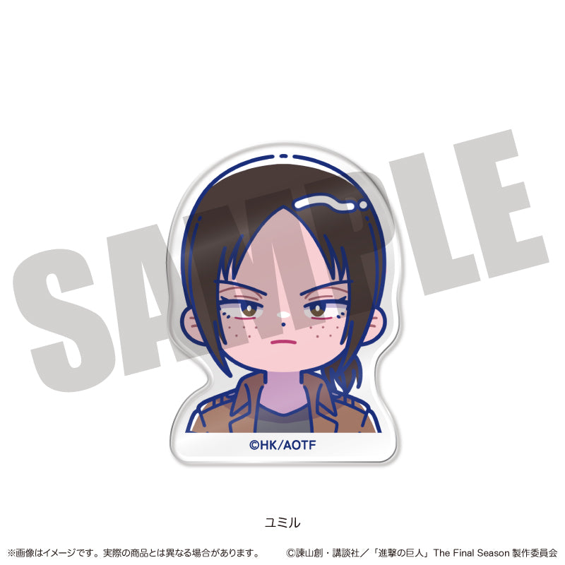 TVアニメ『進撃の巨人』 にゅ〜とろ お顔クリップ
