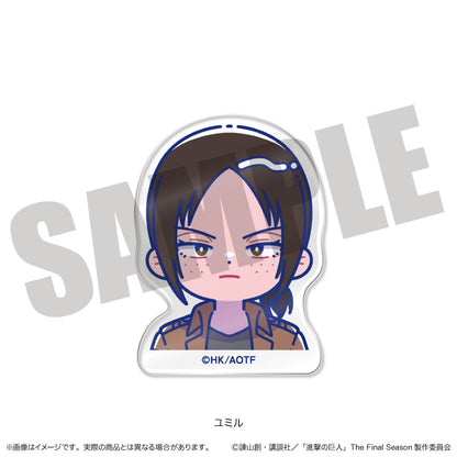 TVアニメ『進撃の巨人』 にゅ〜とろ お顔クリップ