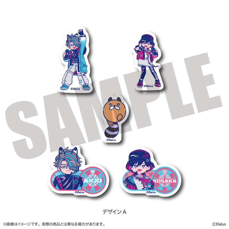 「MonsterZ MATE」 第2弾  にゅ〜とろ フレークシールセット