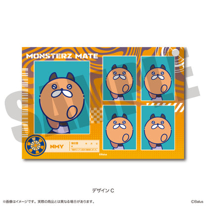 「MonsterZ MATE」 第2弾  にゅ〜とろ 証明写真風ステッカー