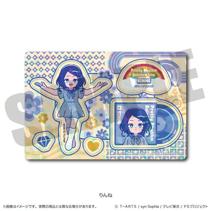 「プリティーリズム・レインボーライブ」 にゅ〜とろ ホログラムステッカーシート