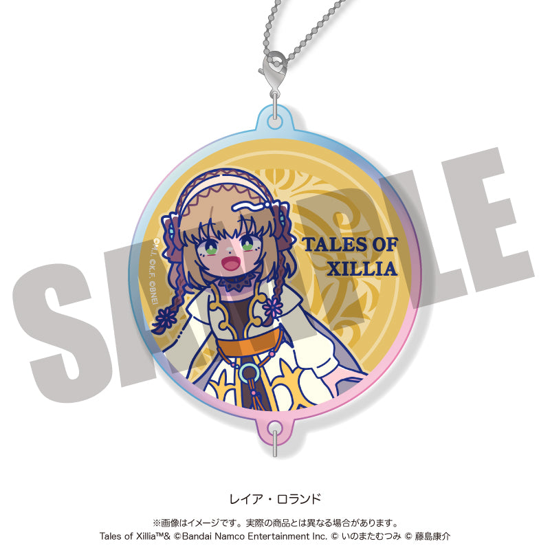 「テイルズ オブ エクシリア」 にゅ〜とろ オーロラアクリルキーホルダー