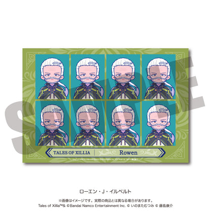 「テイルズ オブ エクシリア」 にゅ〜とろ 証明写真風ステッカー