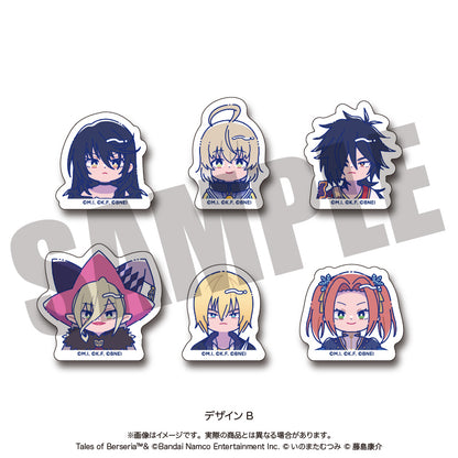 「テイルズ オブ ベルセリア」 にゅ〜とろ フレークシール