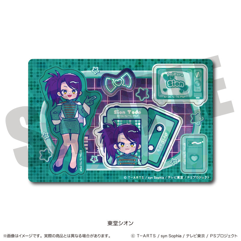「プリパラ」 にゅ〜とろ ホログラムステッカーシート