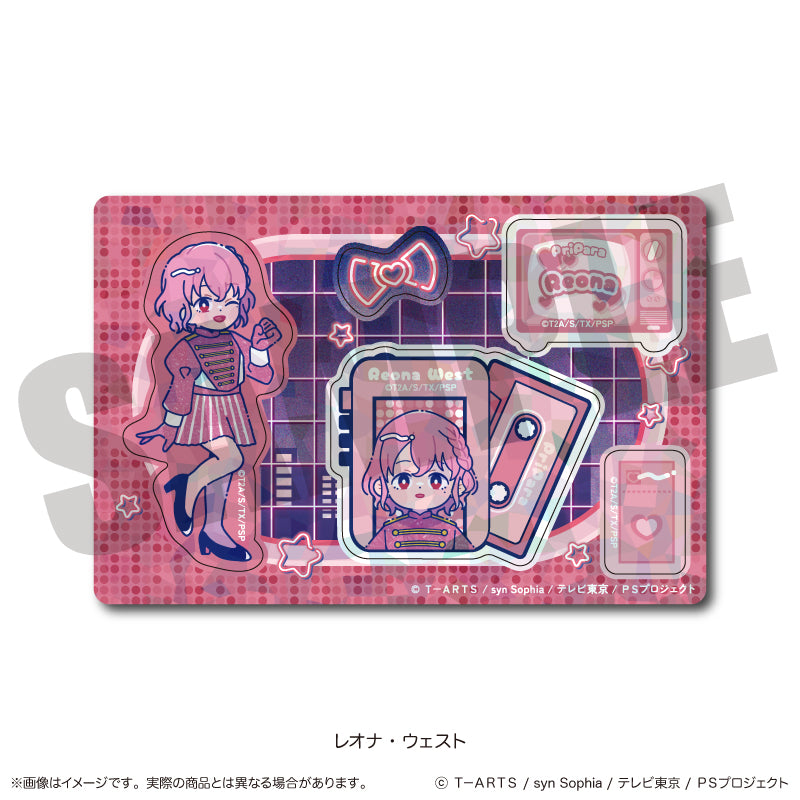 「プリパラ」 にゅ〜とろ ホログラムステッカーシート