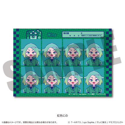 「アイドルタイムプリパラ」 にゅ〜とろ 証明写真風ステッカー