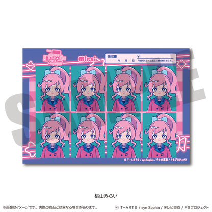 「キラッとプリ☆チャン」 にゅ〜とろ 証明写真風ステッカー