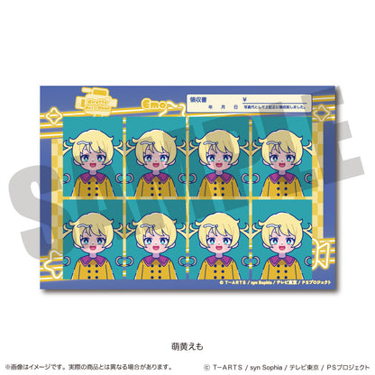 「キラッとプリ☆チャン」 にゅ〜とろ 証明写真風ステッカー