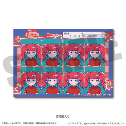 「キラッとプリ☆チャン」 にゅ〜とろ 証明写真風ステッカー