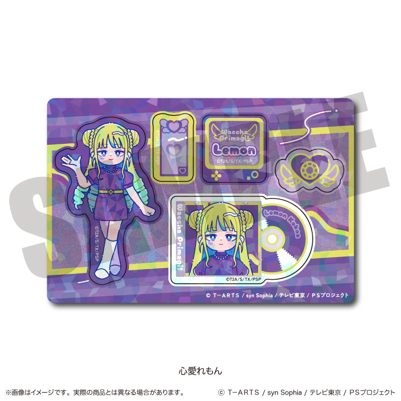 「ワッチャプリマジ！」 ホログラムステッカーシート