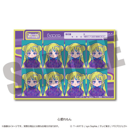 「ワッチャプリマジ！」 証明写真風ステッカー