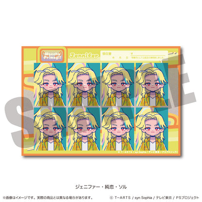 「ワッチャプリマジ！」 証明写真風ステッカー