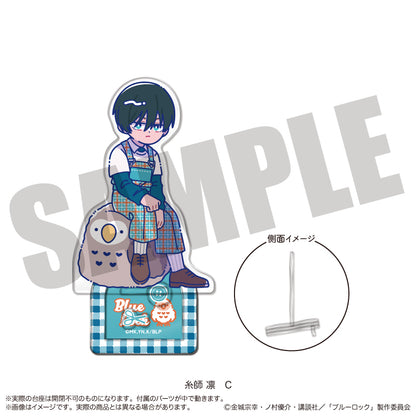 TVアニメ『ブルーロック』 アクリルスタンド にゅ〜とろ 糸師 凛バースデー