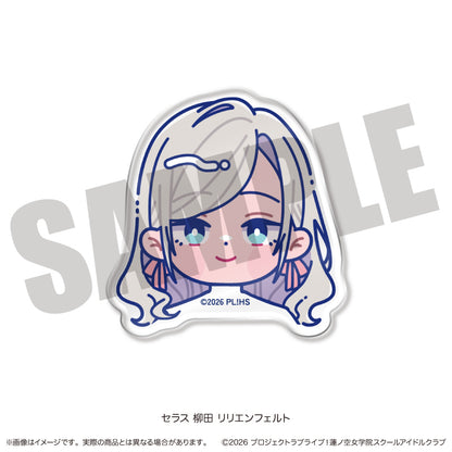 「ラブライブ！蓮ノ空女学院スクールアイドルクラブ」にゅ〜とろ 第二弾 お顔クリップ