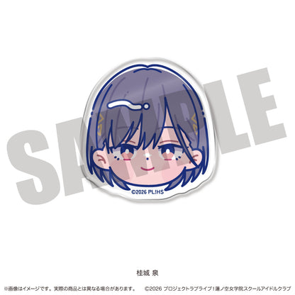 「ラブライブ！蓮ノ空女学院スクールアイドルクラブ」にゅ〜とろ 第二弾 お顔クリップ