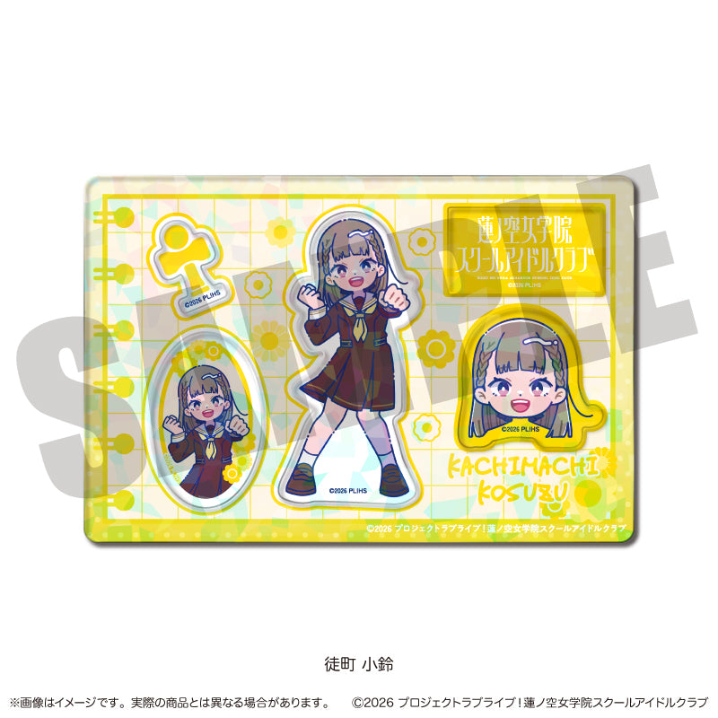 「ラブライブ！蓮ノ空女学院スクールアイドルクラブ」にゅ〜とろ 第二弾 ホログラムステッカーシート