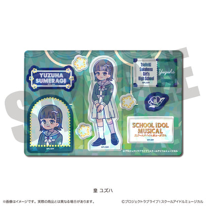 「スクールアイドルミュージカル」にゅ〜とろ ホログラムステッカーシート