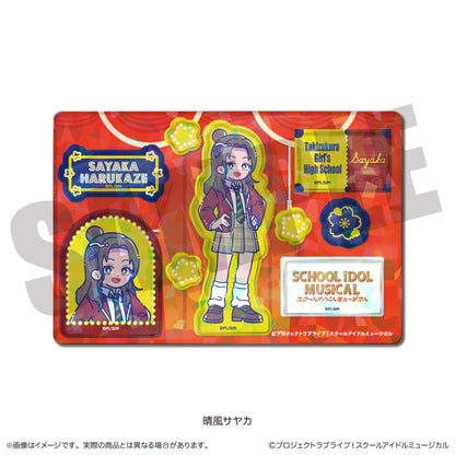 「スクールアイドルミュージカル」にゅ〜とろ ホログラムステッカーシート