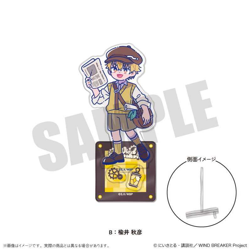 TVアニメ「WIND BREAKER」 にゅ〜とろ バースデーグッズ 楡井 秋彦 アクリルスタンド