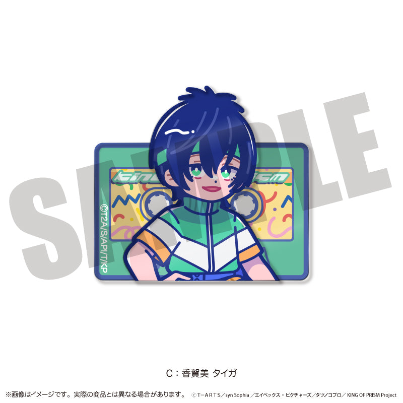 「KING OF PRISM」にゅ〜とろ 第一弾 背景付きアクリルクリップ