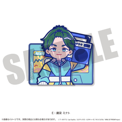 「KING OF PRISM」にゅ〜とろ 第一弾 背景付きアクリルクリップ
