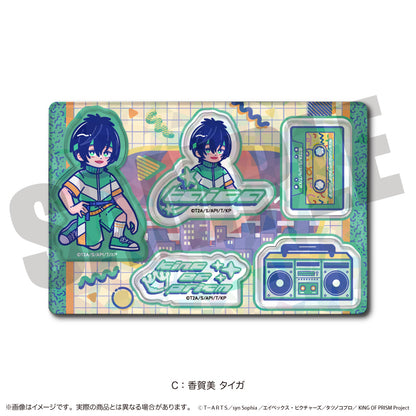 「KING OF PRISM」にゅ〜とろ 第一弾 ホログラムステッカーシート