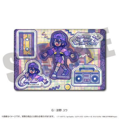 「KING OF PRISM」にゅ〜とろ 第一弾 ホログラムステッカーシート