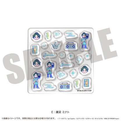 「KING OF PRISM」にゅ〜とろ 第一弾 カスタムステッカーシート
