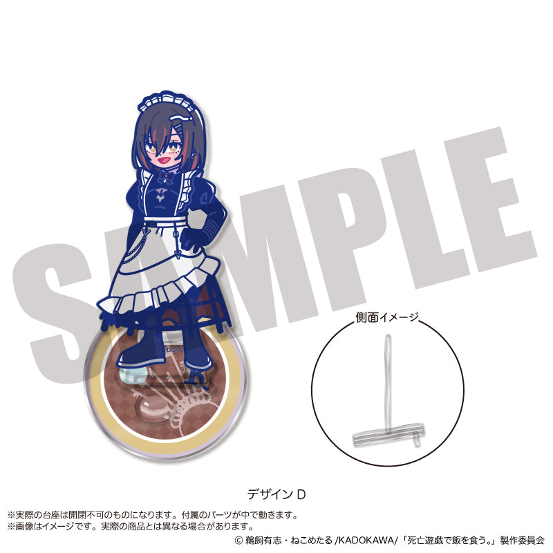TVアニメ『死亡遊戯で飯を食う。』 にゅ〜とろ アクリルスタンド-フォトジェニスタ-