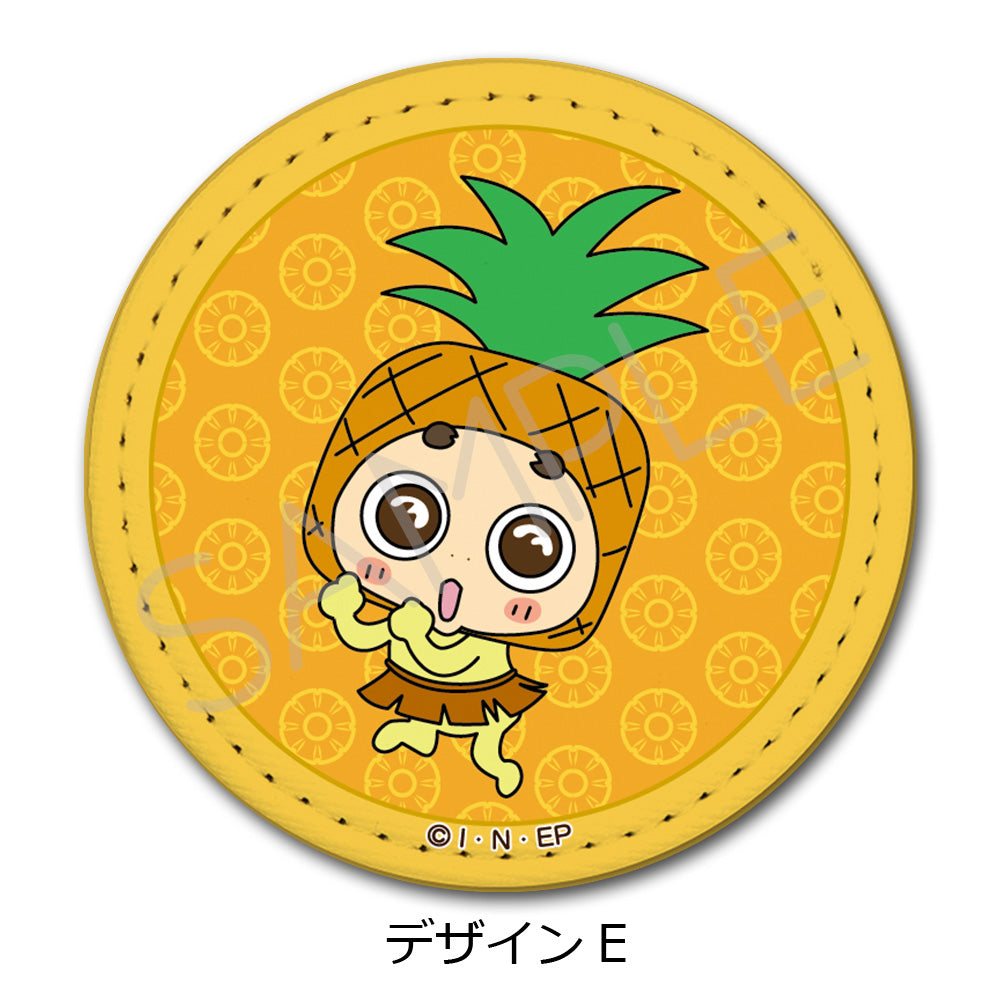 ｢おじゃる丸｣ レザーバッジ(丸形)