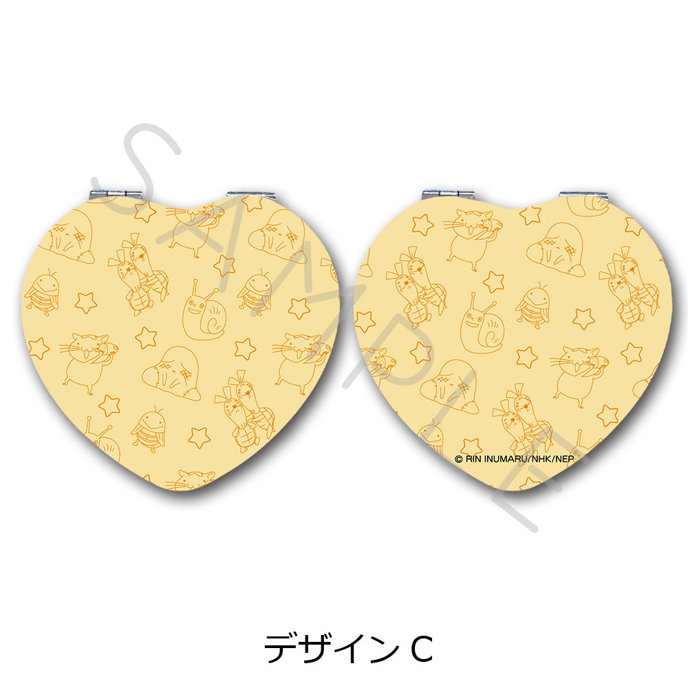 ｢おじゃる丸｣ コンパクトミラー(ハート)