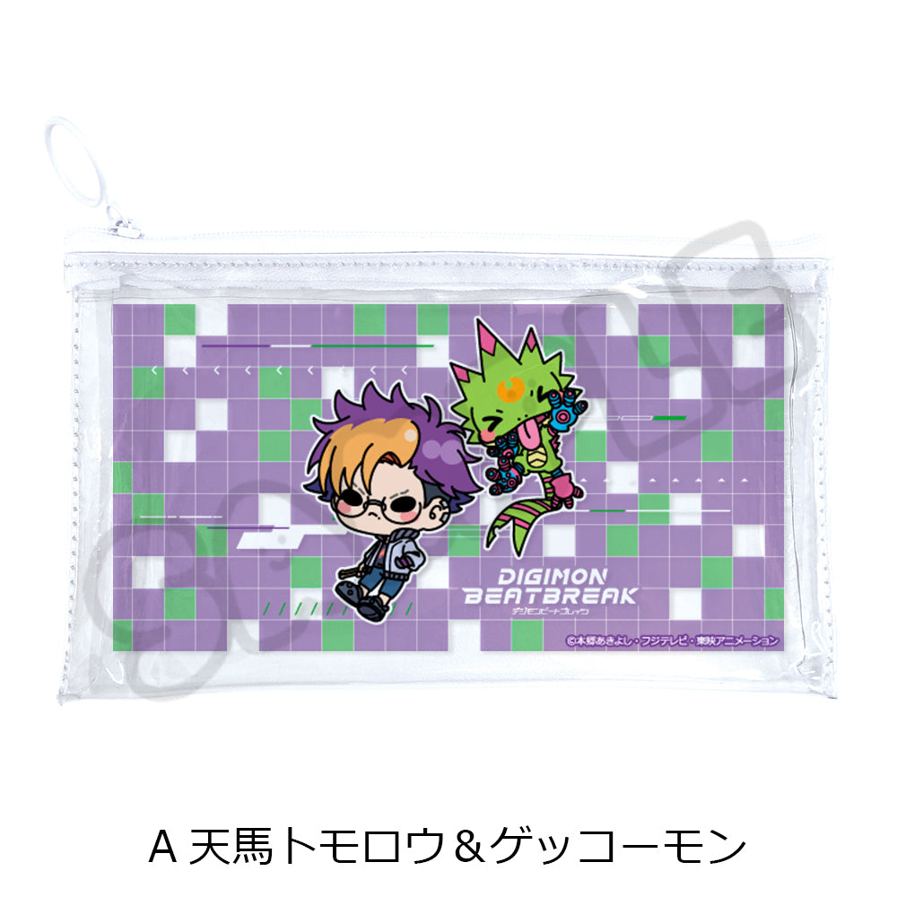 TVアニメ『DIGIMON BEATBREAK』 フラットクリアポーチ