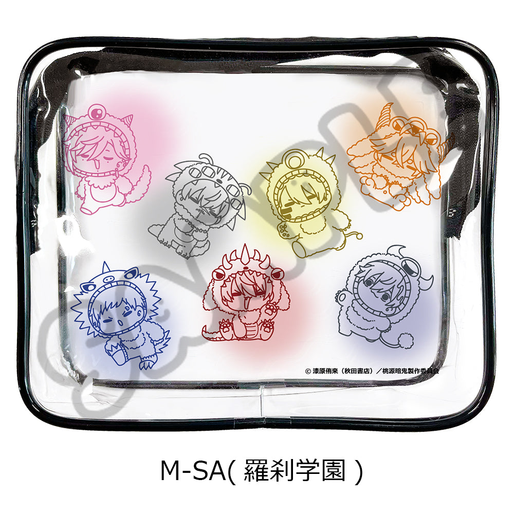 「桃源暗鬼」第3弾 クリアポーチ M-SA