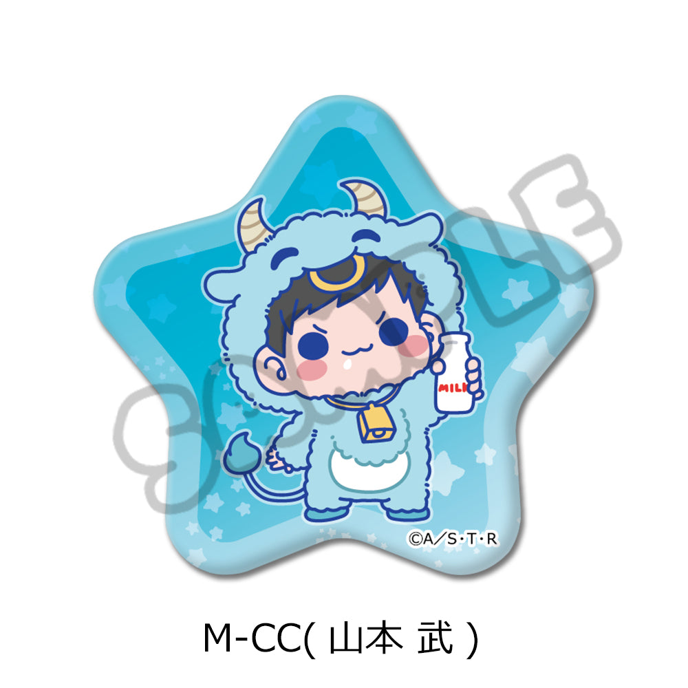 TVアニメ『家庭教師ヒットマンREBORN!』第5弾 星形缶バッジ