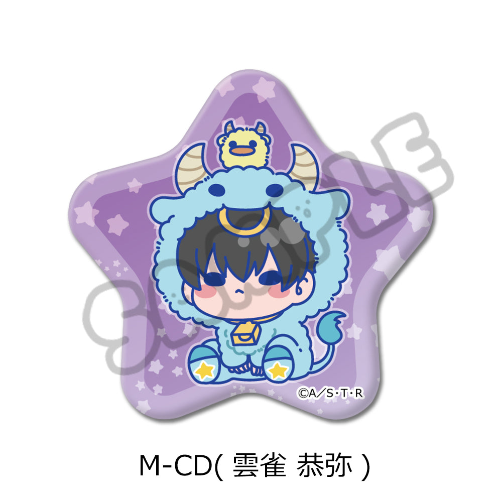 TVアニメ『家庭教師ヒットマンREBORN!』第5弾 星形缶バッジ