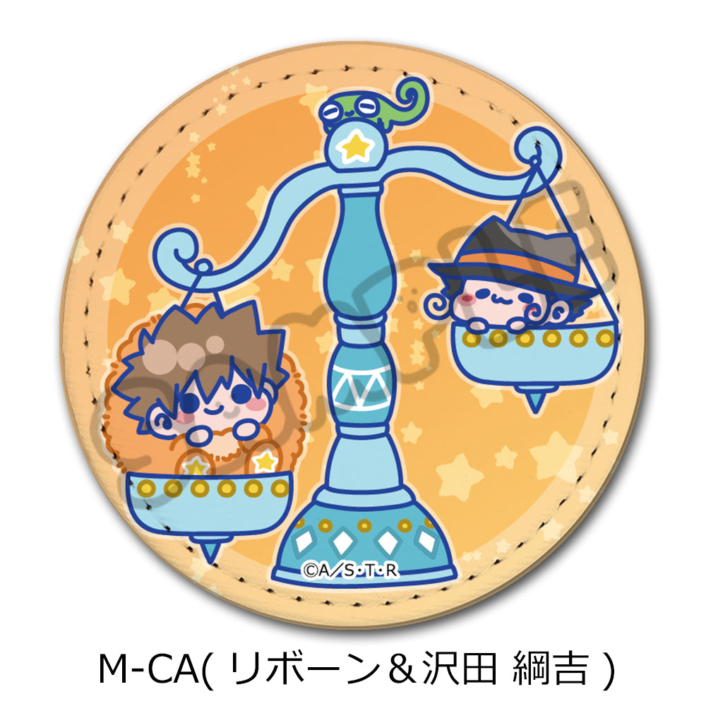 TVアニメ『家庭教師ヒットマンREBORN!』第5弾 レザーバッジ（丸形）