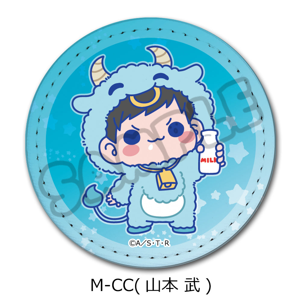 TVアニメ『家庭教師ヒットマンREBORN!』第5弾 レザーバッジ（丸形）