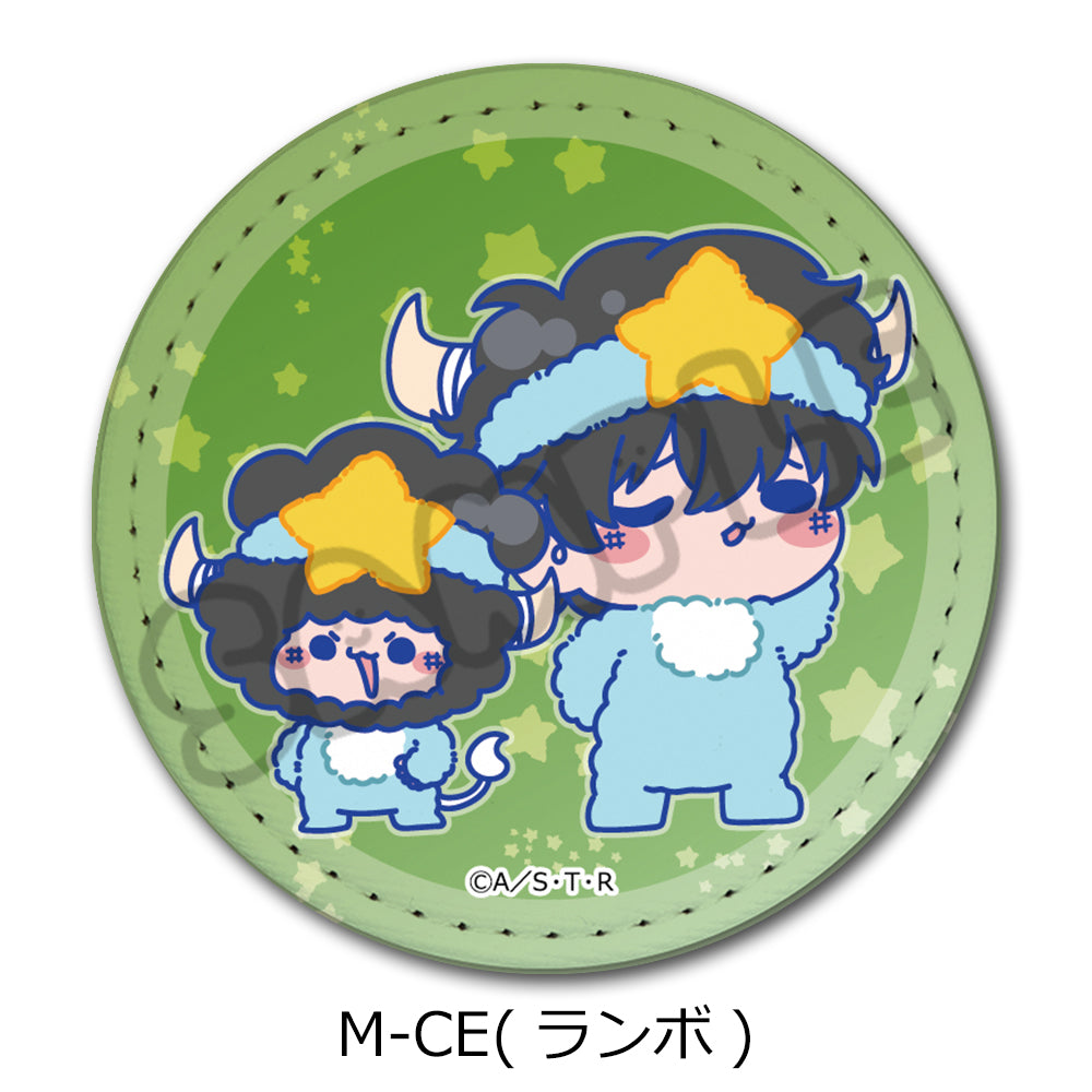 TVアニメ『家庭教師ヒットマンREBORN!』第5弾 レザーバッジ（丸形）