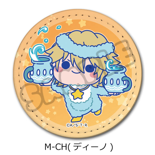 TVアニメ『家庭教師ヒットマンREBORN!』第5弾 レザーバッジ（丸形）