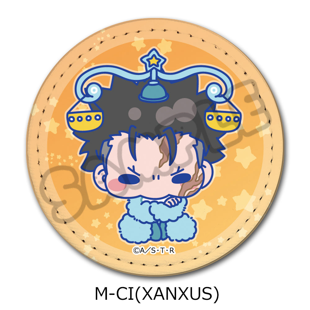 TVアニメ『家庭教師ヒットマンREBORN!』第5弾 レザーバッジ（丸形）