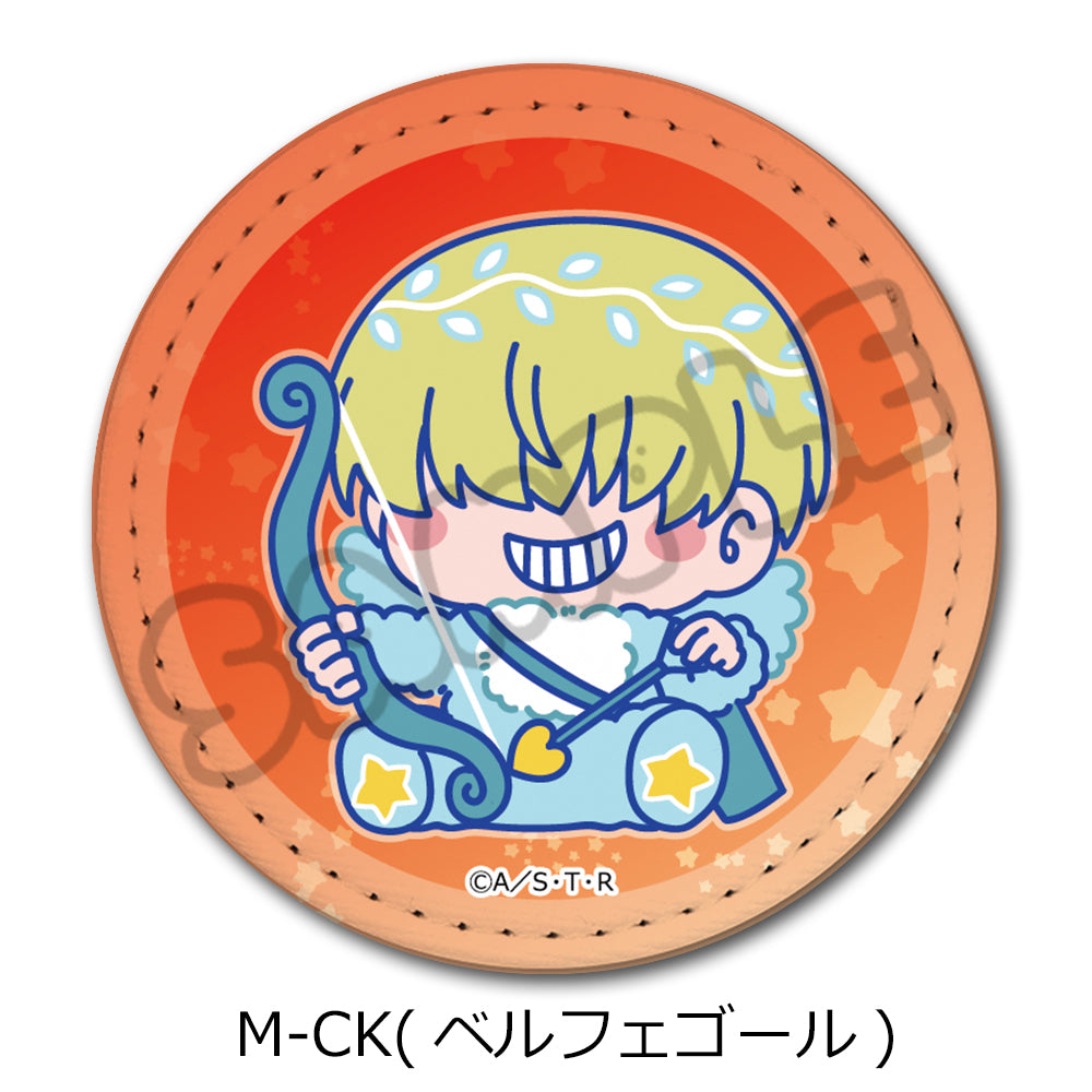 TVアニメ『家庭教師ヒットマンREBORN!』第5弾 レザーバッジ（丸形）