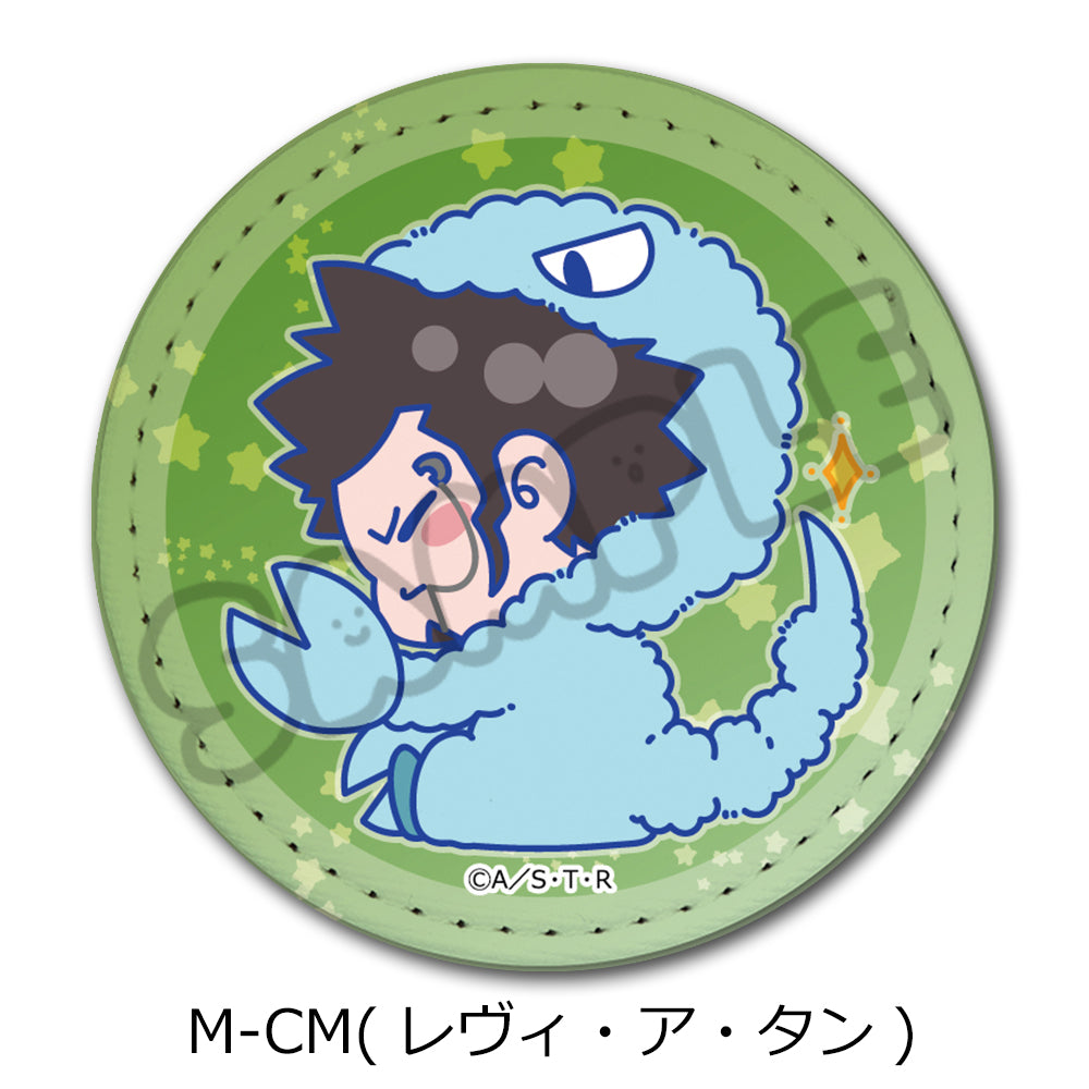 TVアニメ『家庭教師ヒットマンREBORN!』第5弾 レザーバッジ（丸形）