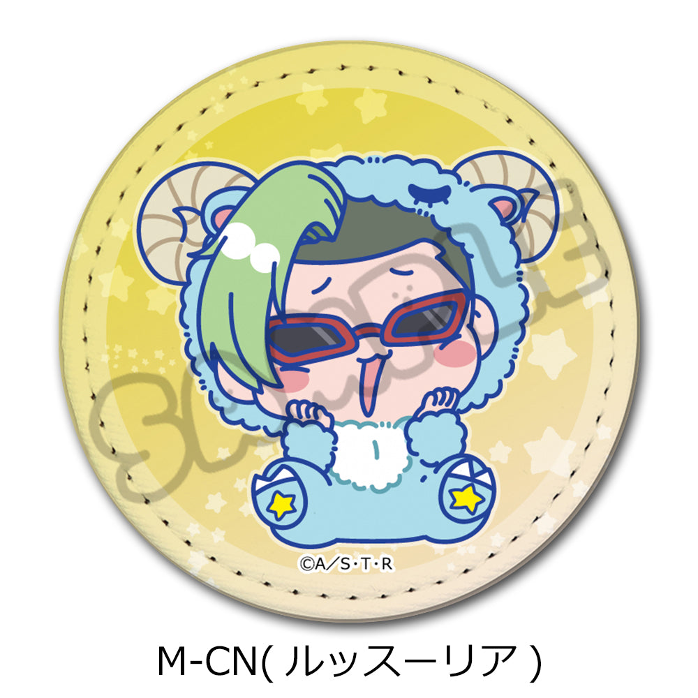 TVアニメ『家庭教師ヒットマンREBORN!』第5弾 レザーバッジ（丸形）