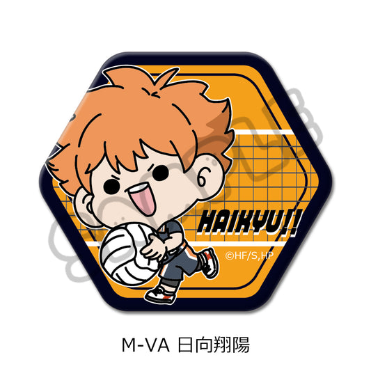 「ハイキュー!!」第8弾 六角形缶バッジ