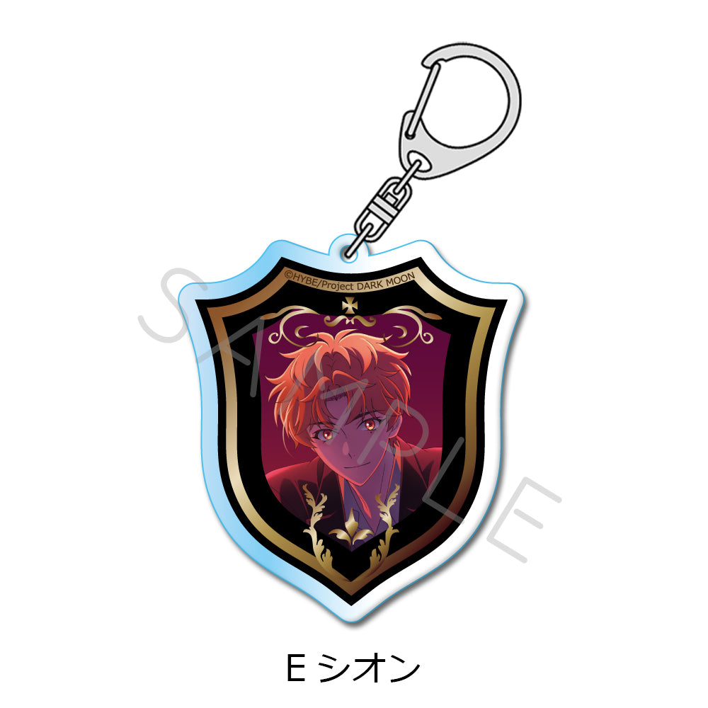 アニメ「DARK MOON　-黒の月: 月の祭壇-」 アクリルキーホルダー