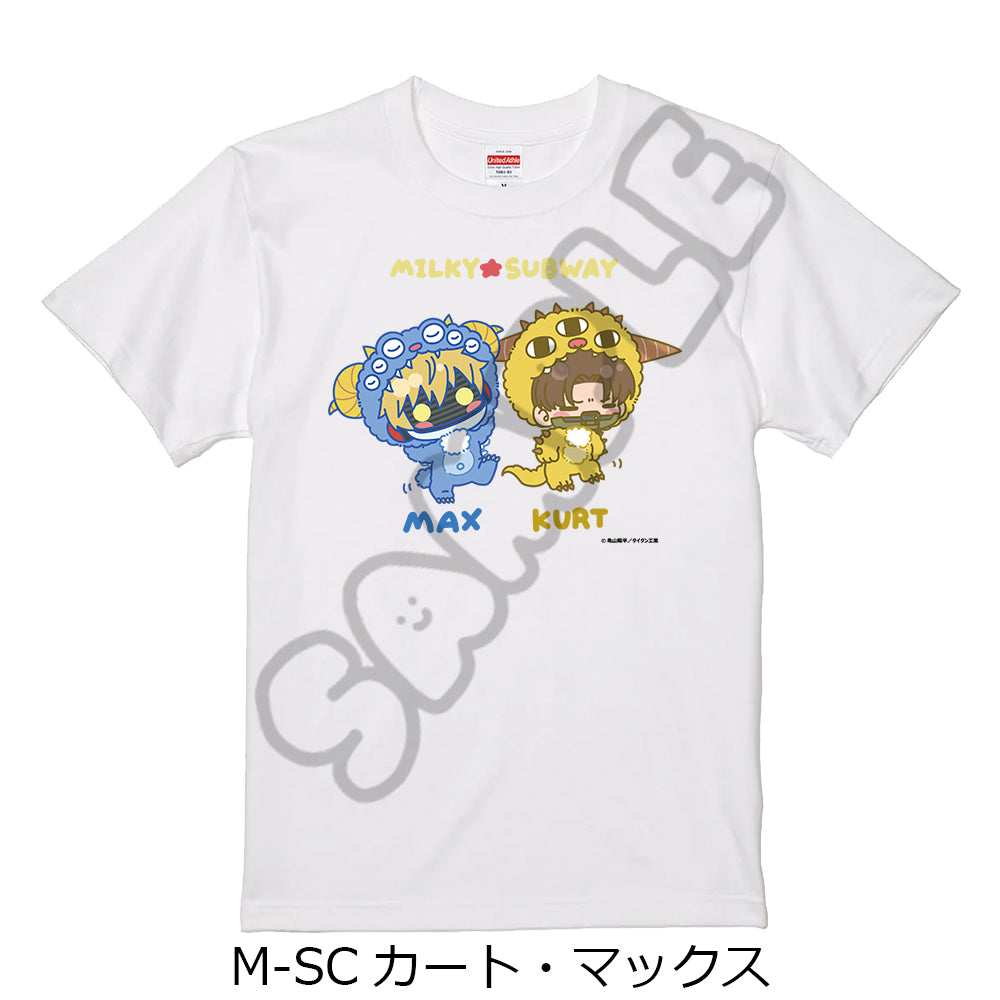アニメ『銀河特急 ミルキー☆サブウェイ』 Tシャツ(mochocho第2弾)