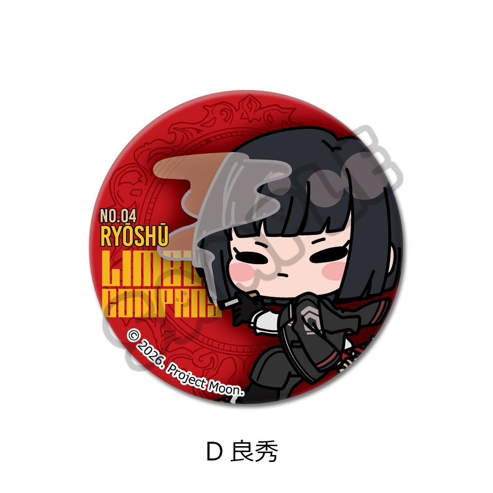 『Limbus Company』 丸形缶バッジ(57mm)