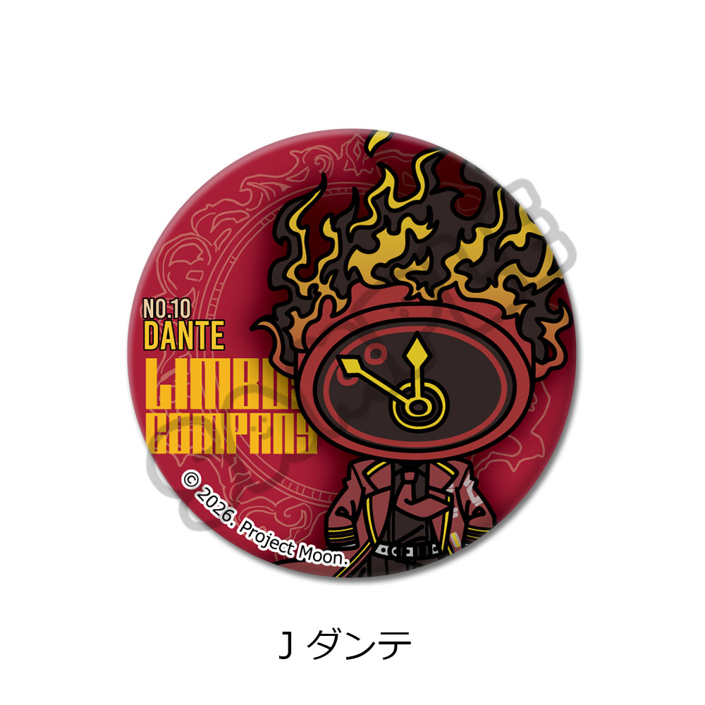 『Limbus Company』 丸形缶バッジ(57mm)